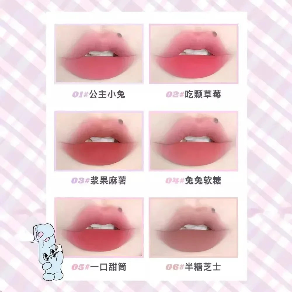 FLORTTE ×MIKKO ×ESTHER BUNNY CREAMY LIP CREAM Ice lens lip glaze water gloss lipstick