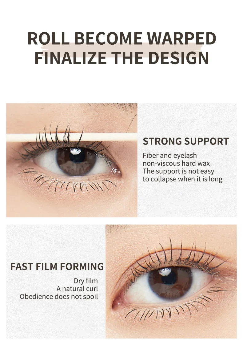 O‘cheal Mascara Black Lash Eyelash Brush 3D Silk Thick Curling Lengthening Eyes Lashes Beauty Makeup Cosmetics Extension Mascara