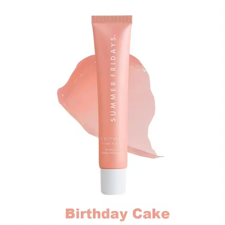 Summer Friday's Lip Balm Moisturizing Mirror Lip Gloss Lip Pink Guava Vanilla Coffee Cake Smell Lipstick Transparent Oil Makeup
