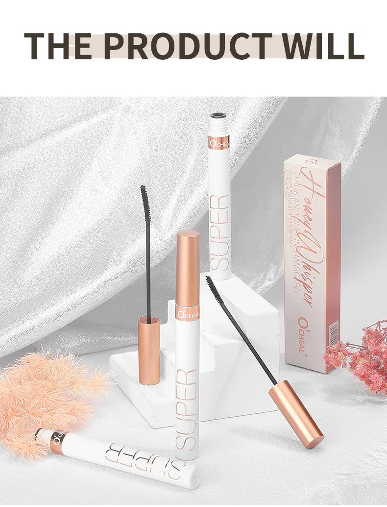 O‘cheal Mascara Black Lash Eyelash Brush 3D Silk Thick Curling Lengthening Eyes Lashes Beauty Makeup Cosmetics Extension Mascara