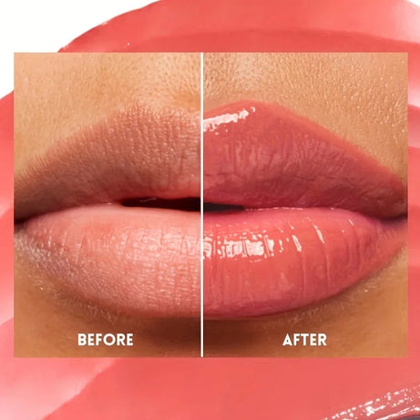 1 pcs Long-Lasting Waterproof Lipstick, Glossy Mirror Finish, Non-Stick Matte Nude Shades for Plumper Lips