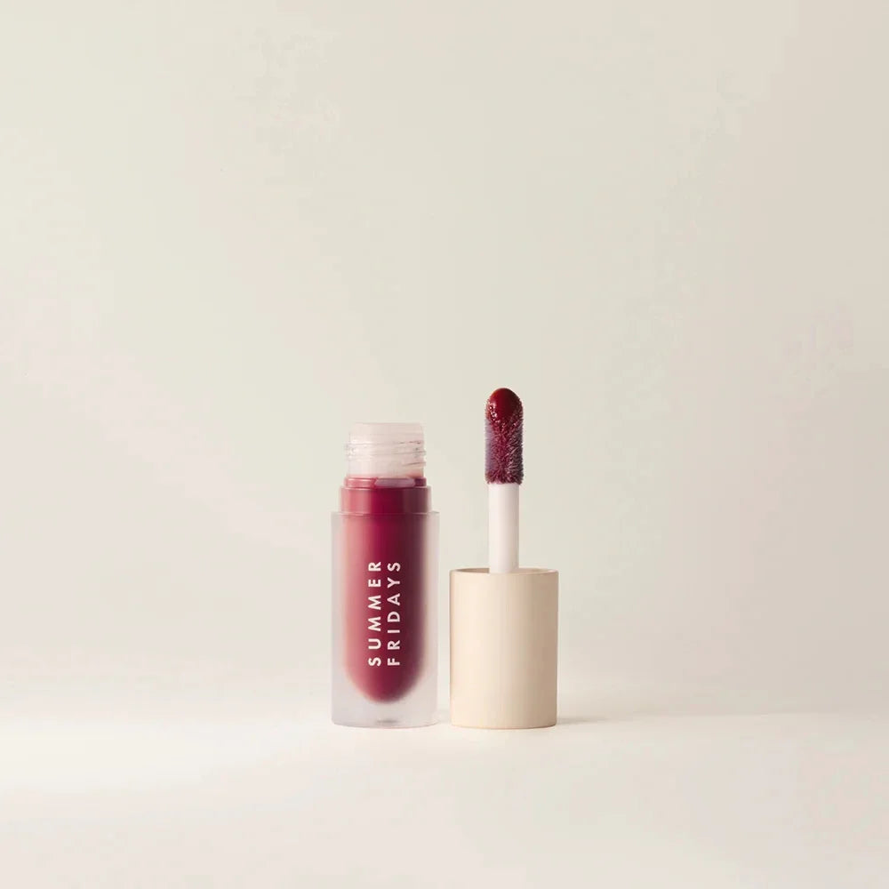 Summer Friday's Lip Balm Moisturizing Mirror Lip Gloss Lip Pink Guava Vanilla Coffee Cake Smell Lipstick Transparent Oil Makeup