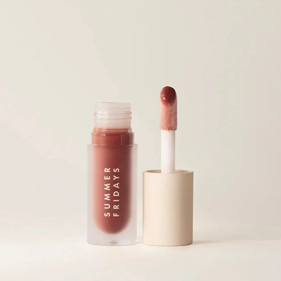Summer Friday's Lip Balm Moisturizing Mirror Lip Gloss Lip Pink Guava Vanilla Coffee Cake Smell Lipstick Transparent Oil Makeup