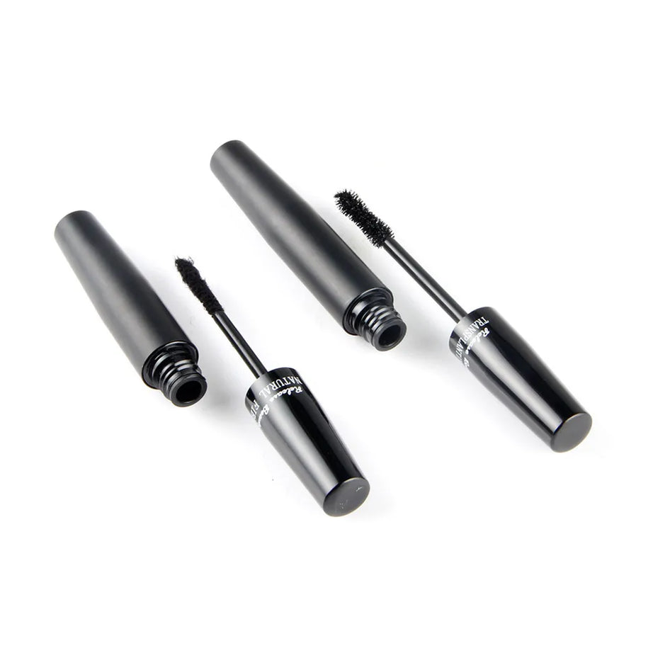 3D Lash Volumizing Mascara 2-Piece Set, Lengthening & Curling Effect, Waterproof Smudge-Proof for Dramatic Long Lashes, Black