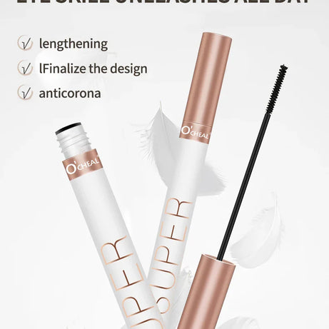 O‘cheal Mascara Black Lash Eyelash Brush 3D Silk Thick Curling Lengthening Eyes Lashes Beauty Makeup Cosmetics Extension Mascara