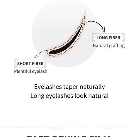 O‘cheal Mascara Black Lash Eyelash Brush 3D Silk Thick Curling Lengthening Eyes Lashes Beauty Makeup Cosmetics Extension Mascara