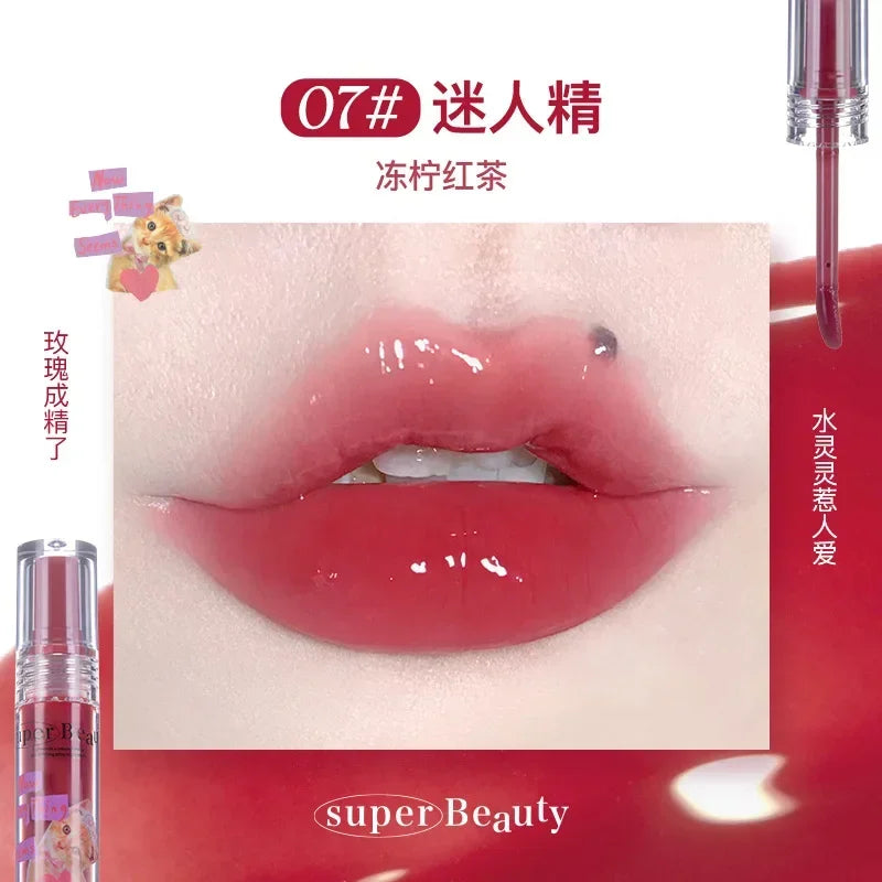 FLORTTE ×MIKKO ×ESTHER BUNNY CREAMY LIP CREAM Ice lens lip glaze water gloss lipstick