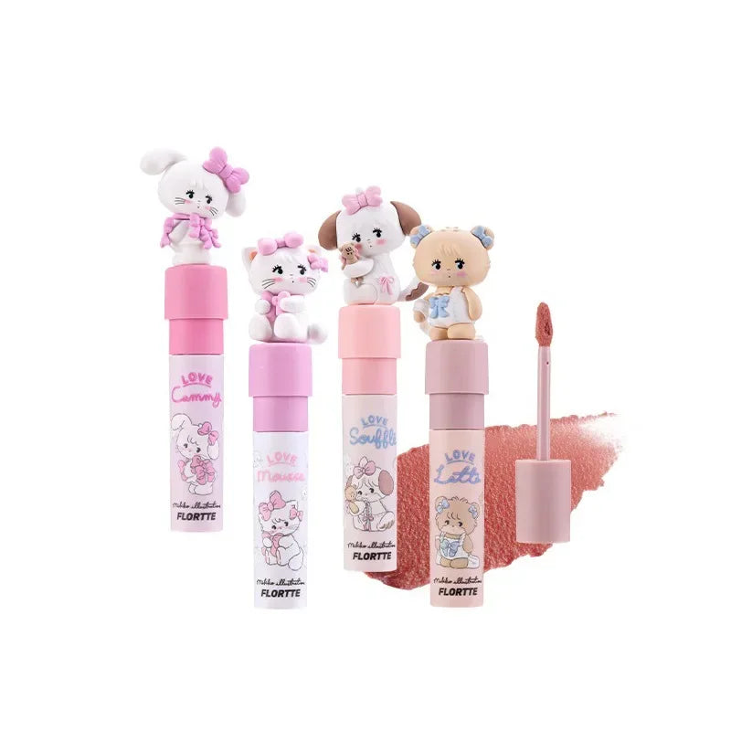 FLORTTE ×MIKKO ×ESTHER BUNNY CREAMY LIP CREAM Ice lens lip glaze water gloss lipstick