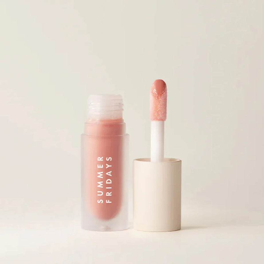 Summer Friday's Lip Balm Moisturizing Mirror Lip Gloss Lip Pink Guava Vanilla Coffee Cake Smell Lipstick Transparent Oil Makeup