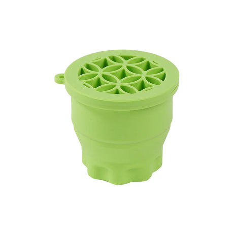 Multifunction Silicone Folding Makeup Brush Cleaning Cup Cleaning and drying 2-in-1 storage cup Beauty Cosmetic Brush Scrub Cup