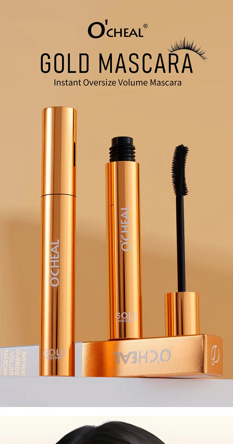 O‘cheal Mascara Black Lash Eyelash Brush 3D Silk Thick Curling Lengthening Eyes Lashes Beauty Makeup Cosmetics Extension Mascara